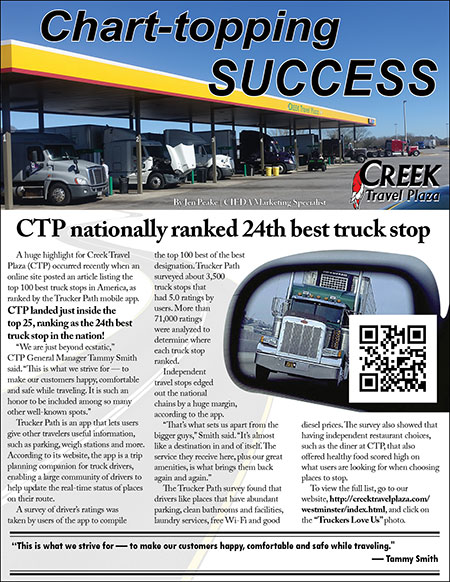 Small picture of an article titled: Chart Topping Success